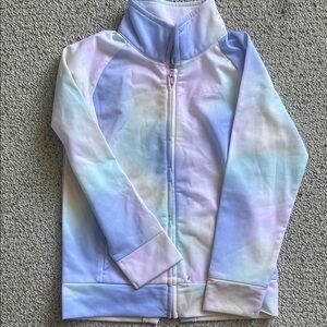 adidas Pastel Tie-Dye Full-Zip Jacket - Pink, Purple, Blue